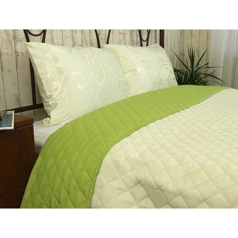 Покрывало двухстороннее Руно Braid 212x240 см Серый (28092644) - фото 5