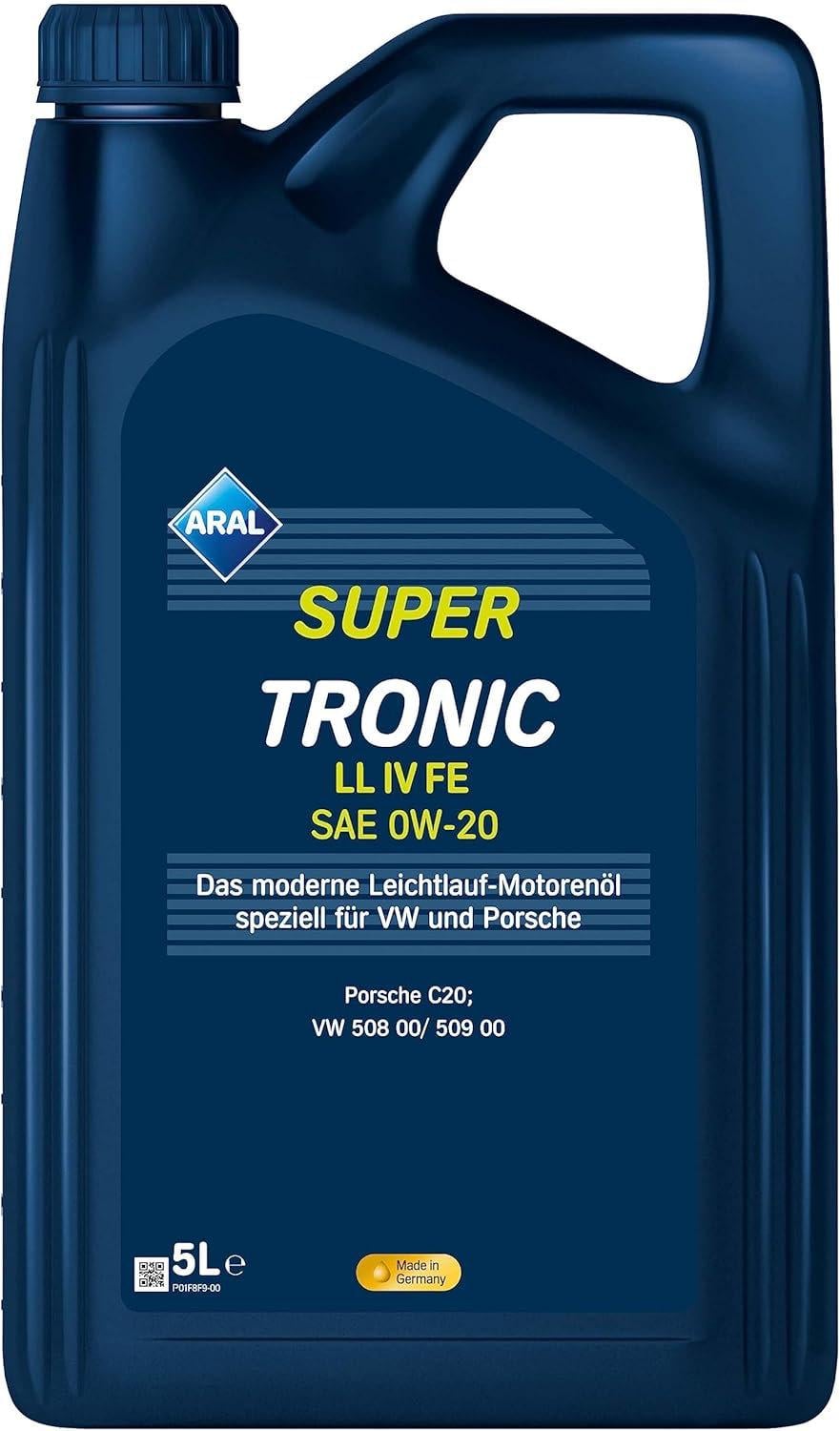Моторна олива ARAL SuperTronic LL IV FE 0W-20 5 л (15F460)