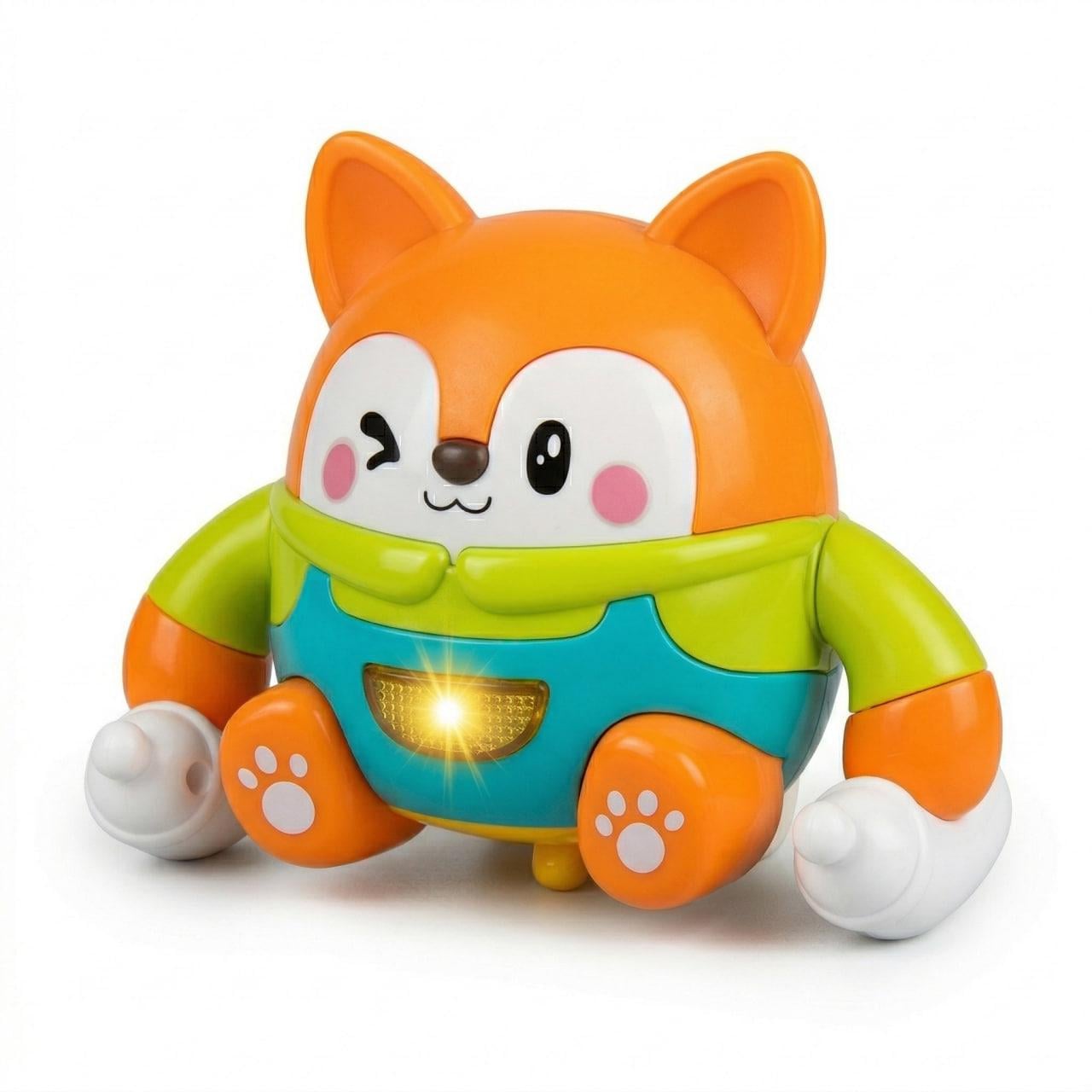 Интерактивная игрушка WToys Зверек 14506 прыгающий с подсветкой и песнями на украинском