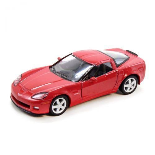 Іграшкова машинка Kinsmart Chevrolet Corvette Z06 2007 Червоний (2987455774)