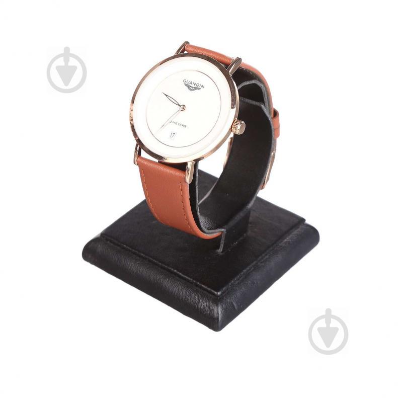 Часы Guanqin RoseGold-White-LightBrown GS19070 CL (GS19070RGWLBr)