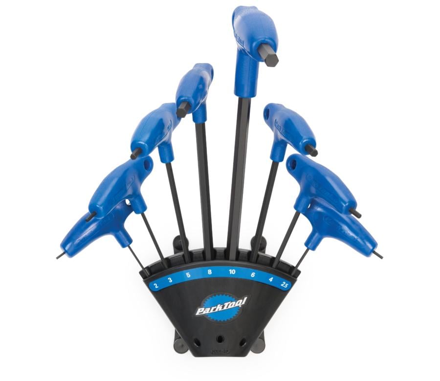 Набор шестигранников Park Tool PH-1.2 с Р-рукояткой 8 шт. 2/2.5/3/4/5/6/8/10 мм