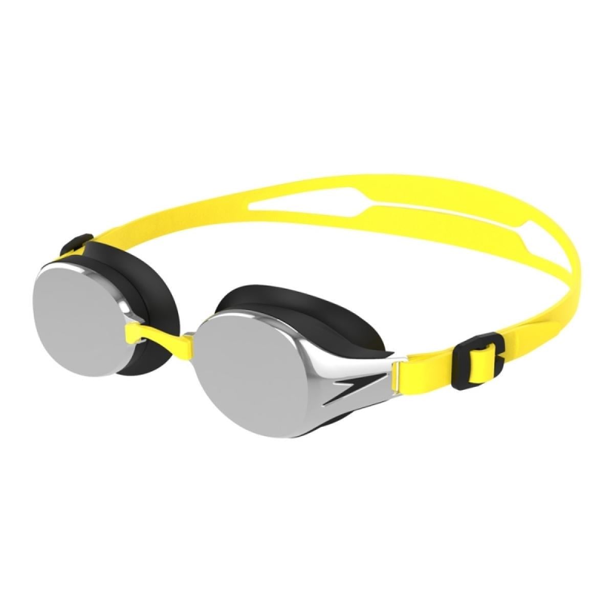 Очки для плавания детские Speedo HYDROPURE MIRROR GOG JU OSFM Желтый/Синий (38100419)