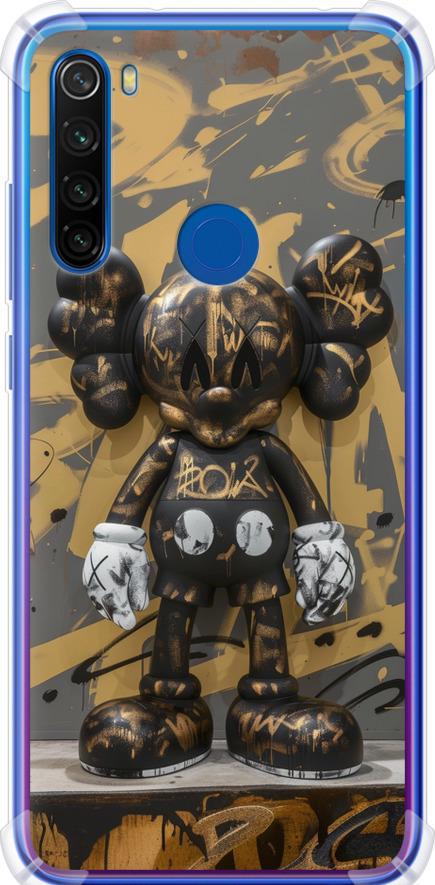 Чехол на Xiaomi Redmi Note 8T Bronze kaws (6097sp-1818-42517)