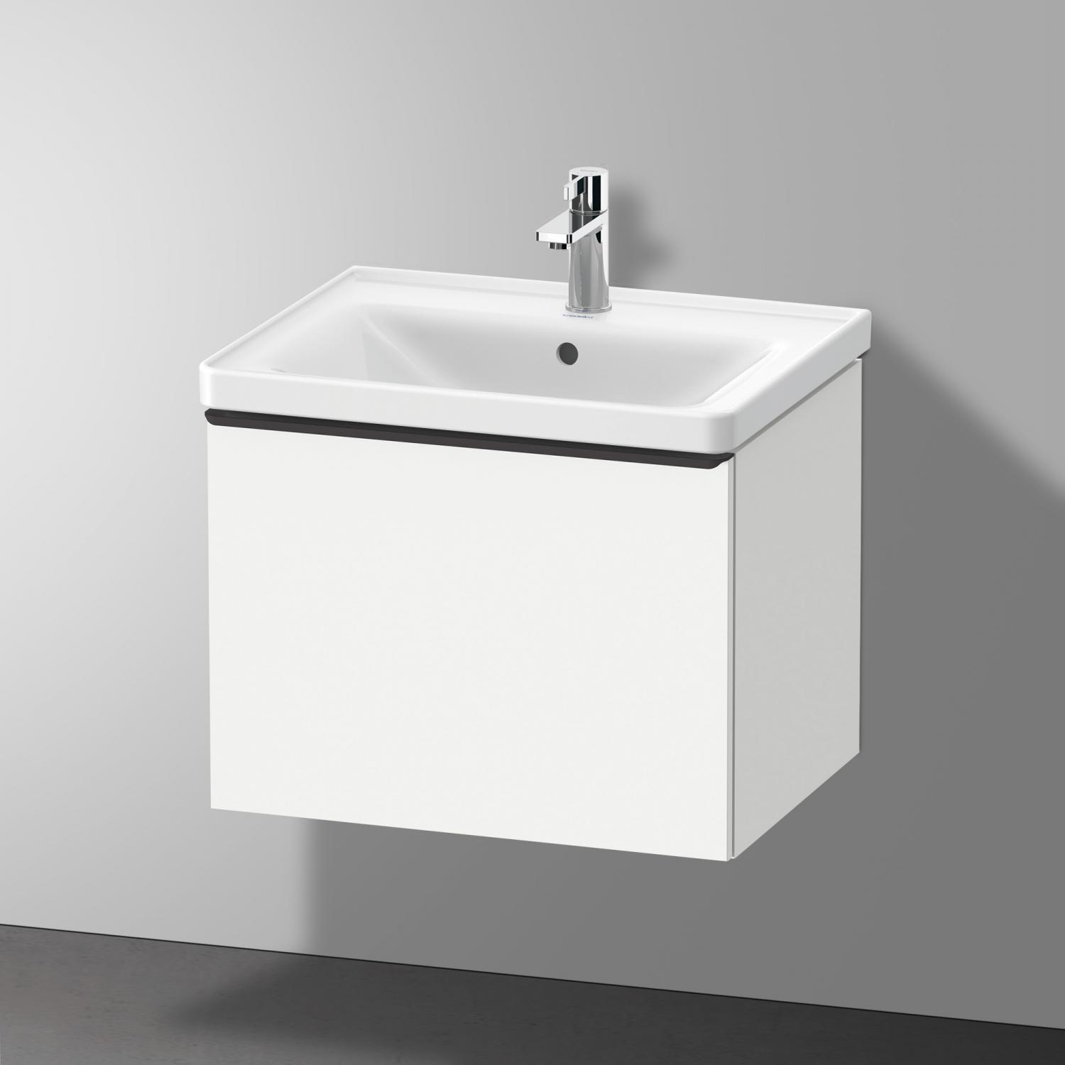 Тумба под умывальник подвесная DURAVIT D-Neo DE42490BD180000 58,4x44x45,2 см Белый (226682) - фото 2 Тумба под умывальник подвесная DURAVIT D-Neo DE42490BD180000 58,4x44x45,2 см Белый (226682) - фото 2