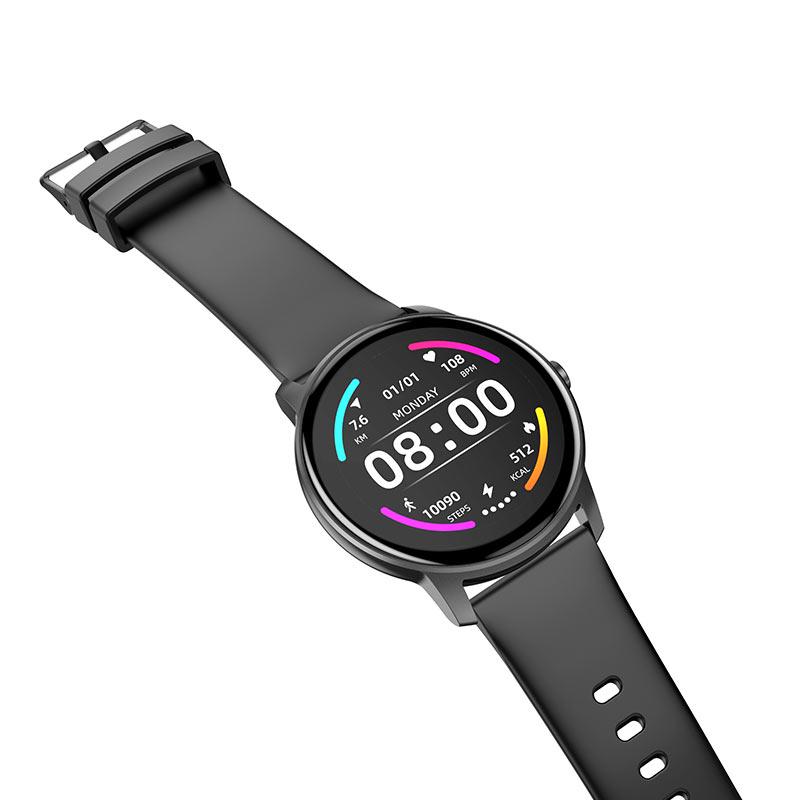 Смарт-часы Hoco Smart Watch Y4 1,28" сенсорный экран Черный - фото 6