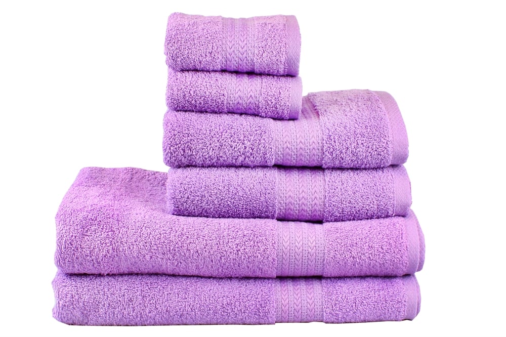 Рушник Rainbow Lila 50х90 см Бузковий - фото 1 Рушник Rainbow Lila 50х90 см Бузковий - фото 1