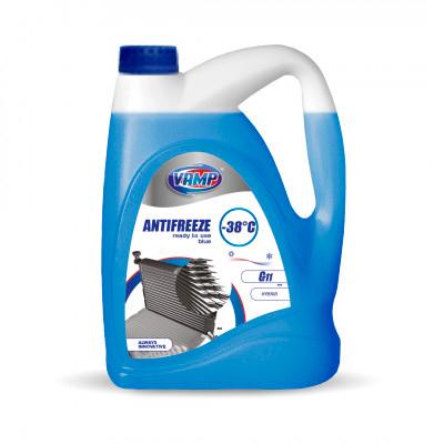 Антифриз-40 VAMP G11 5 л 11416 Синий (207310) - фото 2 Антифриз-40 VAMP G11 5 л 11416 Синий (207310) - фото 2