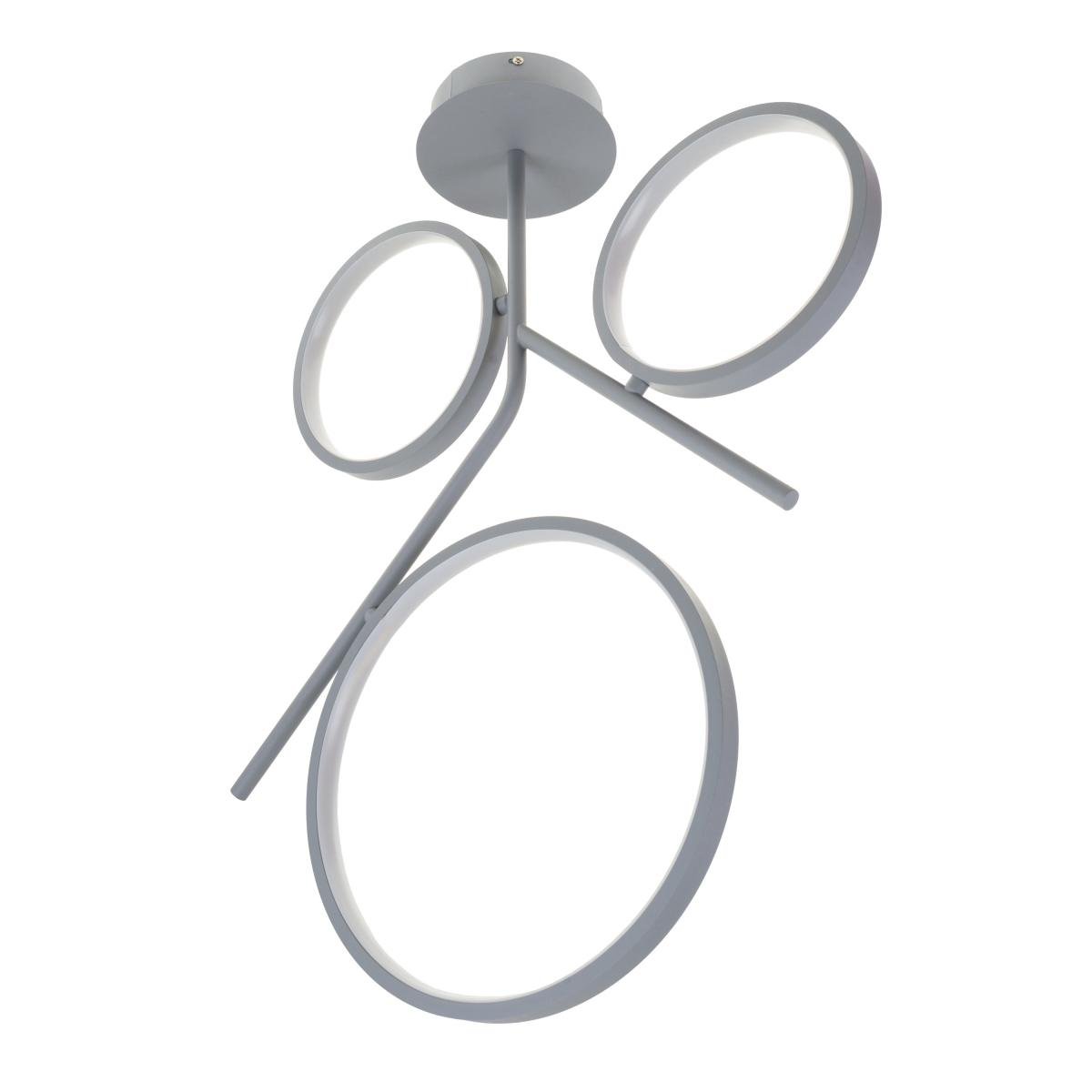 Стельова люстра Brille BR-01 645S/3 LED 30 W GY