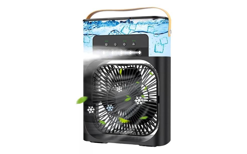 Кондиционер настольный Portable вентилятор с увлажнителем воздуха Fanmini 3в1 (10-18-212252141)
