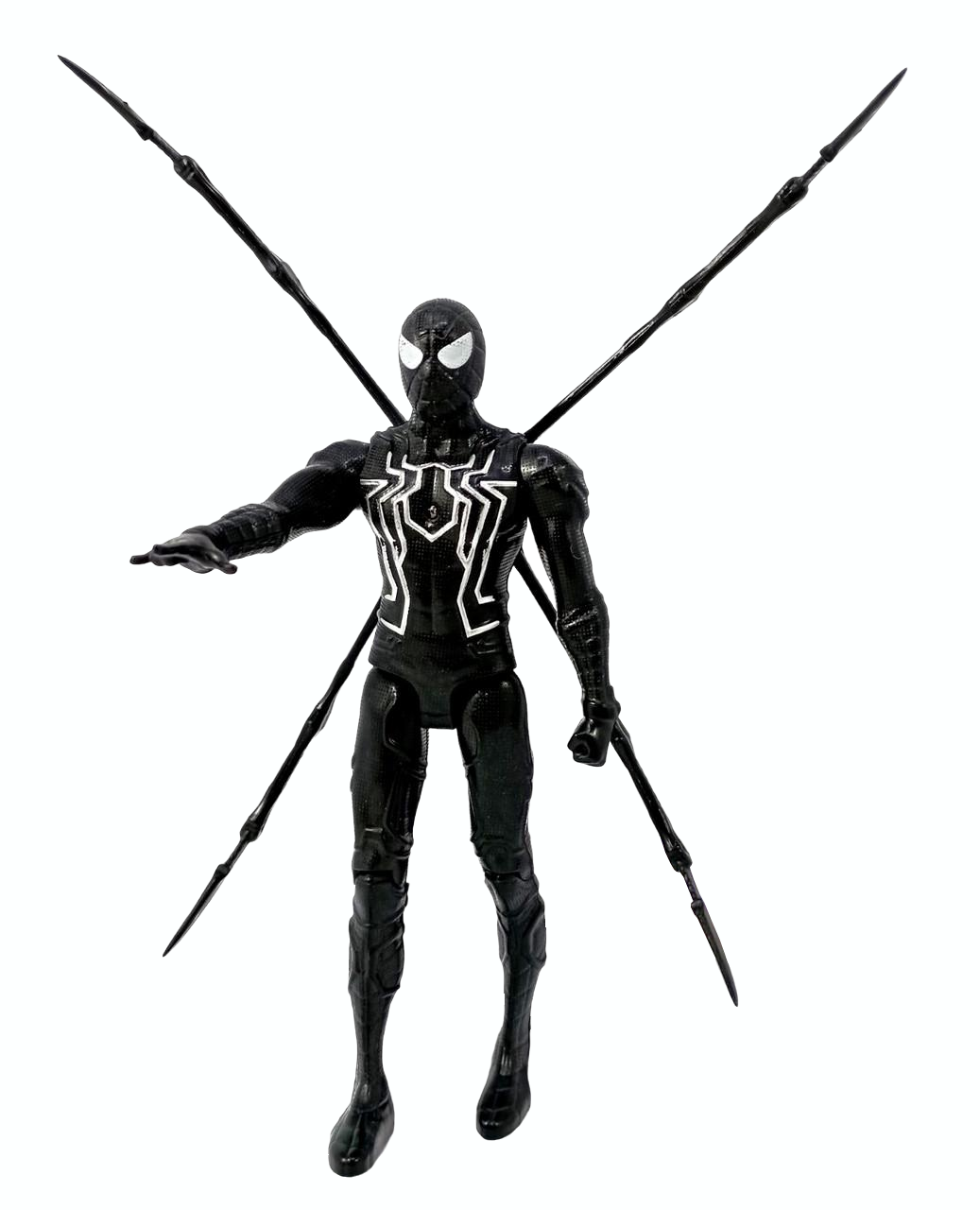 Фигурка Marvel Spider-Man со светом на груди 15 см Black