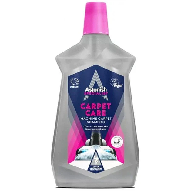 Суперконцентрированный шампунь для пылесосов Astonish с дезинфицирующим эффектом 1 л. Суперконцентрированный шампунь для пылесосов Astonish с дезинфицирующим эффектом 1 л.