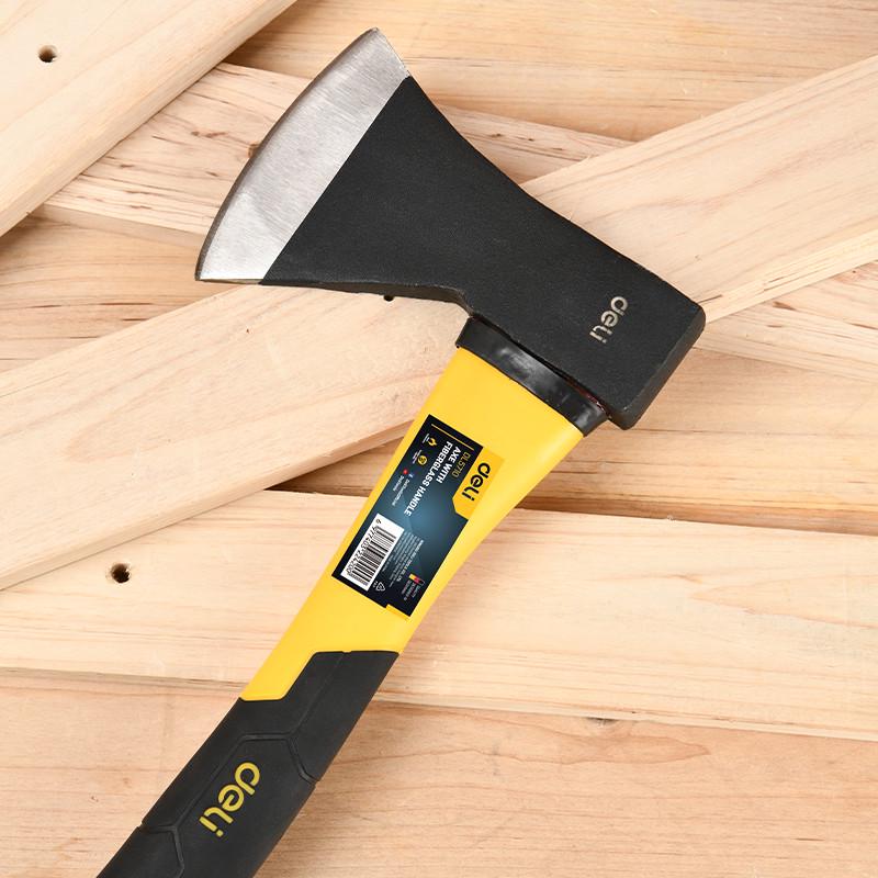 Топор с фиброгалсом Deli Tols EDL5710 (2591125186) - фото 5 Топор с фиброгалсом Deli Tols EDL5710 (2591125186) - фото 5