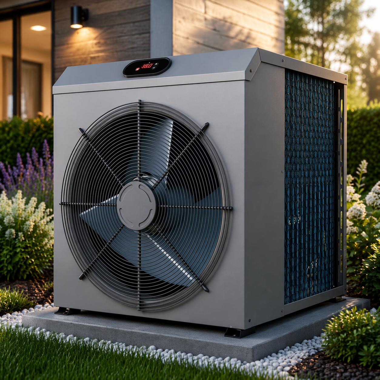 Насос тепловой Aquaviva Cube AVCB03 для нагрева воды в бассейнах 3,5 кВт