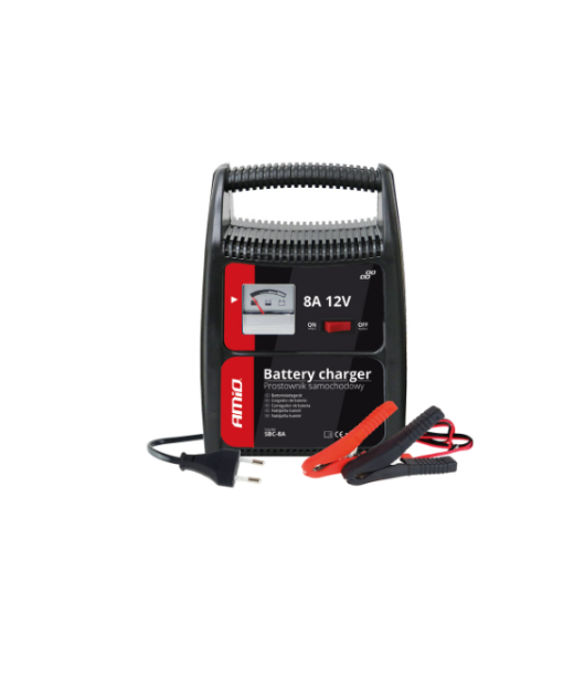 Зарядное устройство для автомобильного аккумулятора Amio 12V 8А 32-90 А/год