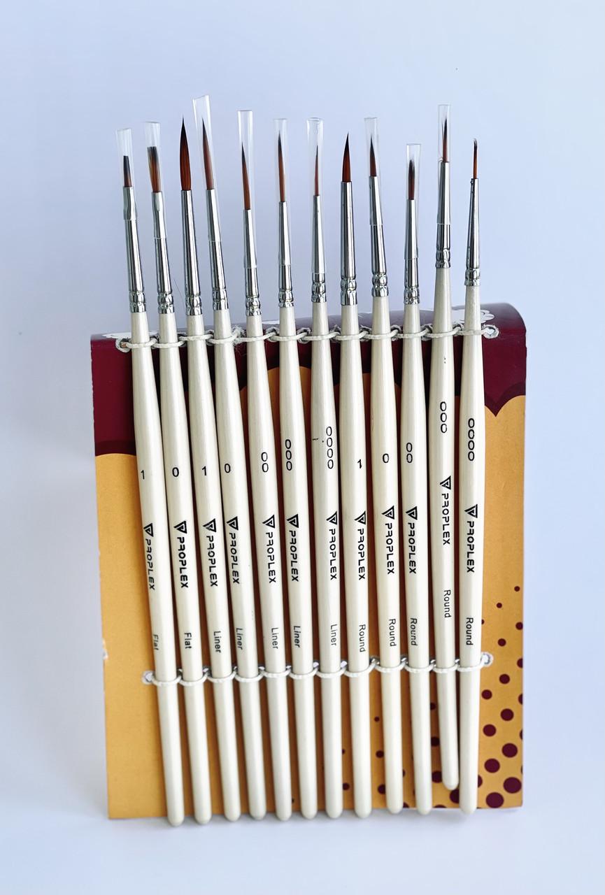 Кисточки для рисования набор кистей 12 шт Art Planet