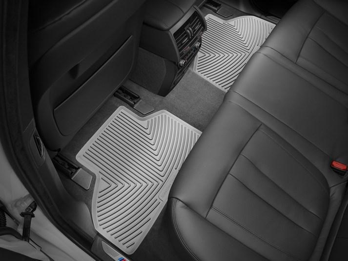 Ковер автомобильный задний резиновый WeatherTech W443GR Mercedes AMG GLC 2016 Серый (1945753715)