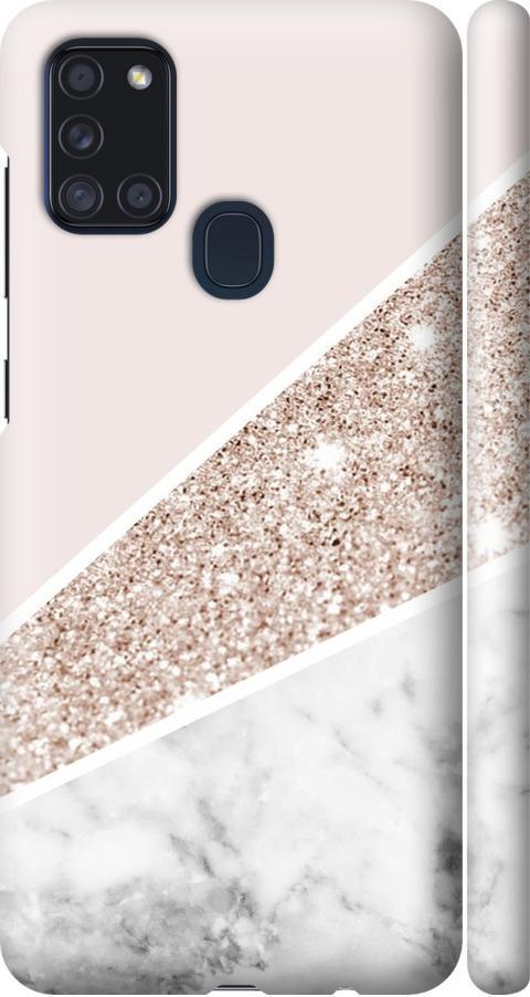 Чехол на Samsung Galaxy A21s A217F Пастельный мрамор (4342m-1943-42517) Чехол на Samsung Galaxy A21s A217F Пастельный мрамор (4342m-1943-42517)