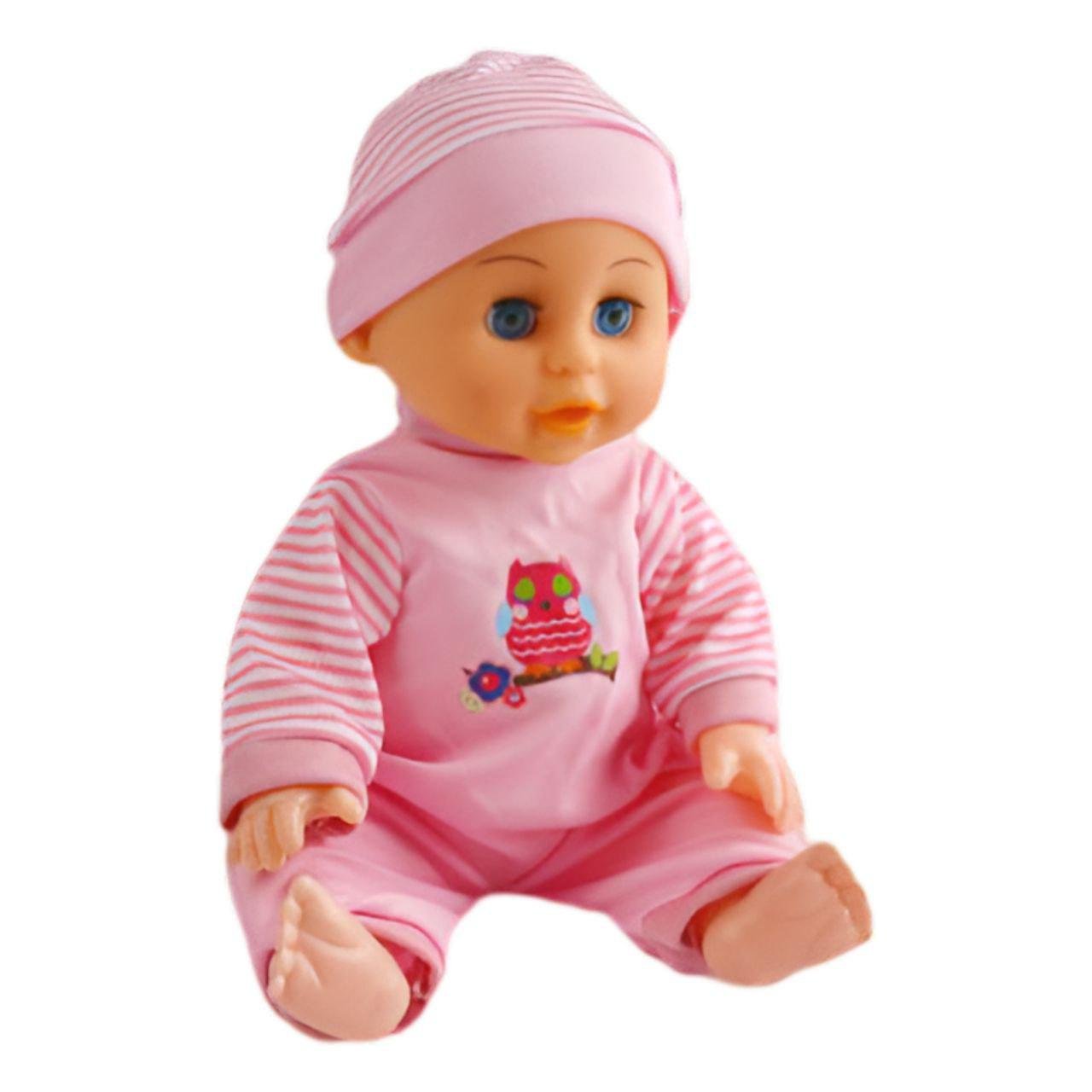 Кукла с коляской LZX 17 T-12 с аксессуарами 32 см Розовый (28796147)