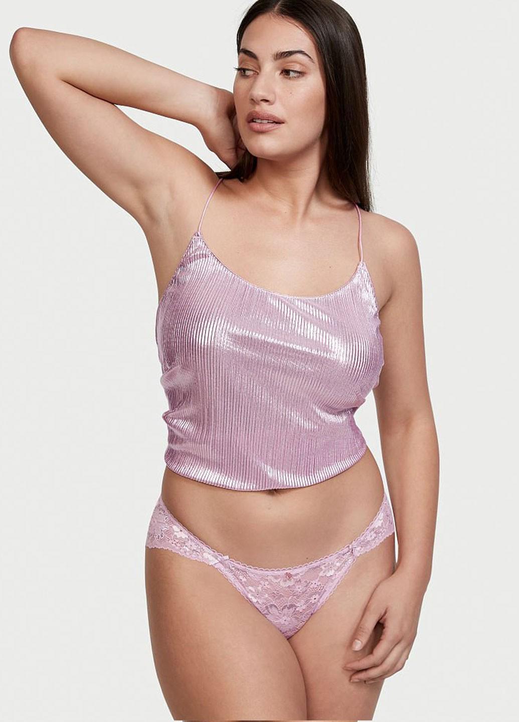 Жіночі труси Victoria's Secret 000143049QBUM M Бузковий (52455209) - фото 2