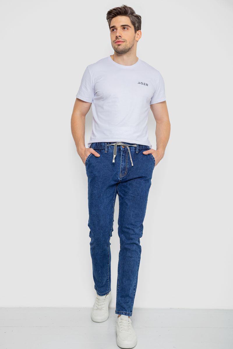 Джинси чоловічі на резинці Ager 244R8063 р. 30 Синій (112986_824744) - фото 2 Джинси чоловічі на резинці Ager 244R8063 р. 30 Синій (112986_824744) - фото 2