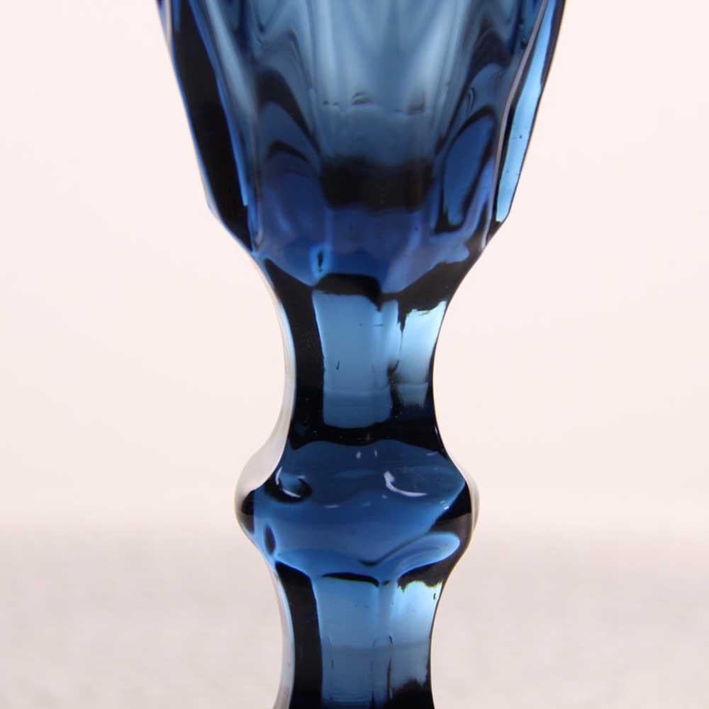 Бокал Изумруд для шампанского из цветного стекла 150 мл Синий (21-0719DL-B) - фото 6