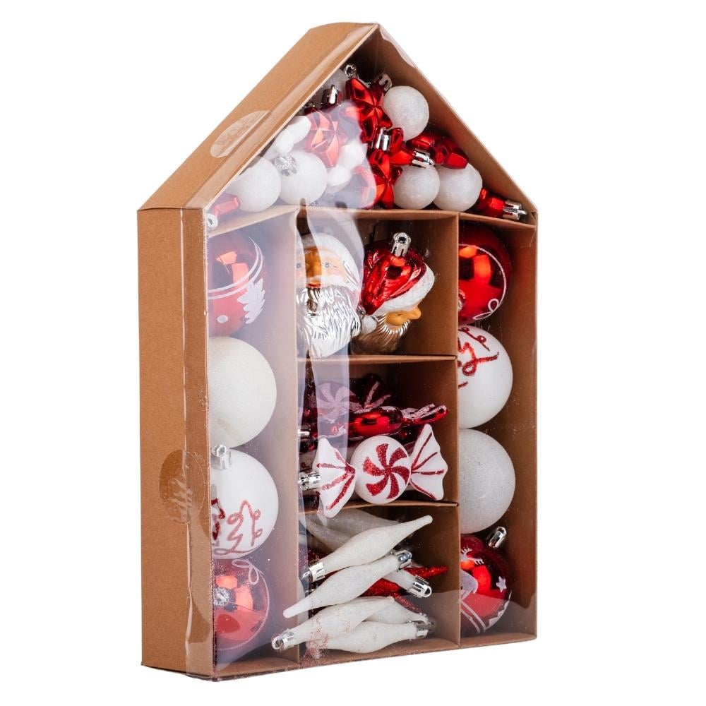 Набір ялинкових іграшок Чарівне Різдво 70 шт. (9125-004) - фото 2 Набір ялинкових іграшок Чарівне Різдво 70 шт. (9125-004) - фото 2