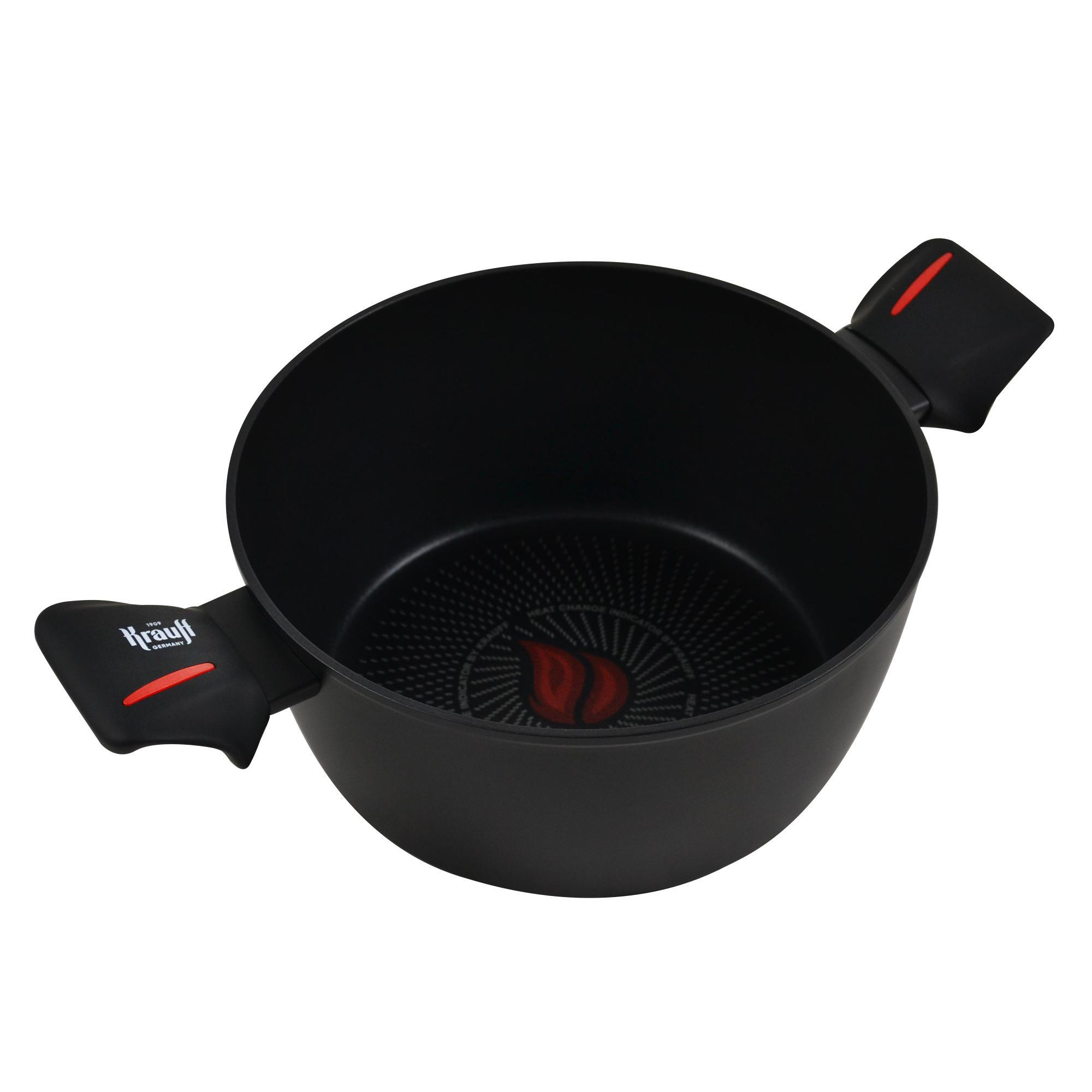 Каструля Krauff Smart Fry 4,3 л з дошкою кухонною Blatt (28822) - фото 3