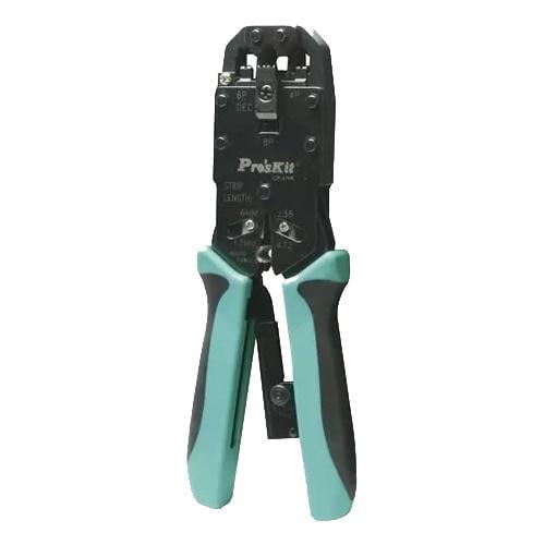Кримпер для обтиску кабелів Pro'sKit CP-376K для RJ45 RJ 11-12 під роз'єм Western Чорний (32163433)