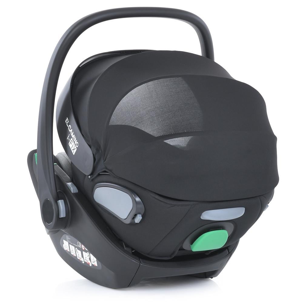 Автокрісло від народження El Camino ME 1110 i-FIX Royal i-SIZE R129 до 87 см 40-87 см Dark Gray (2763062644) - фото 7