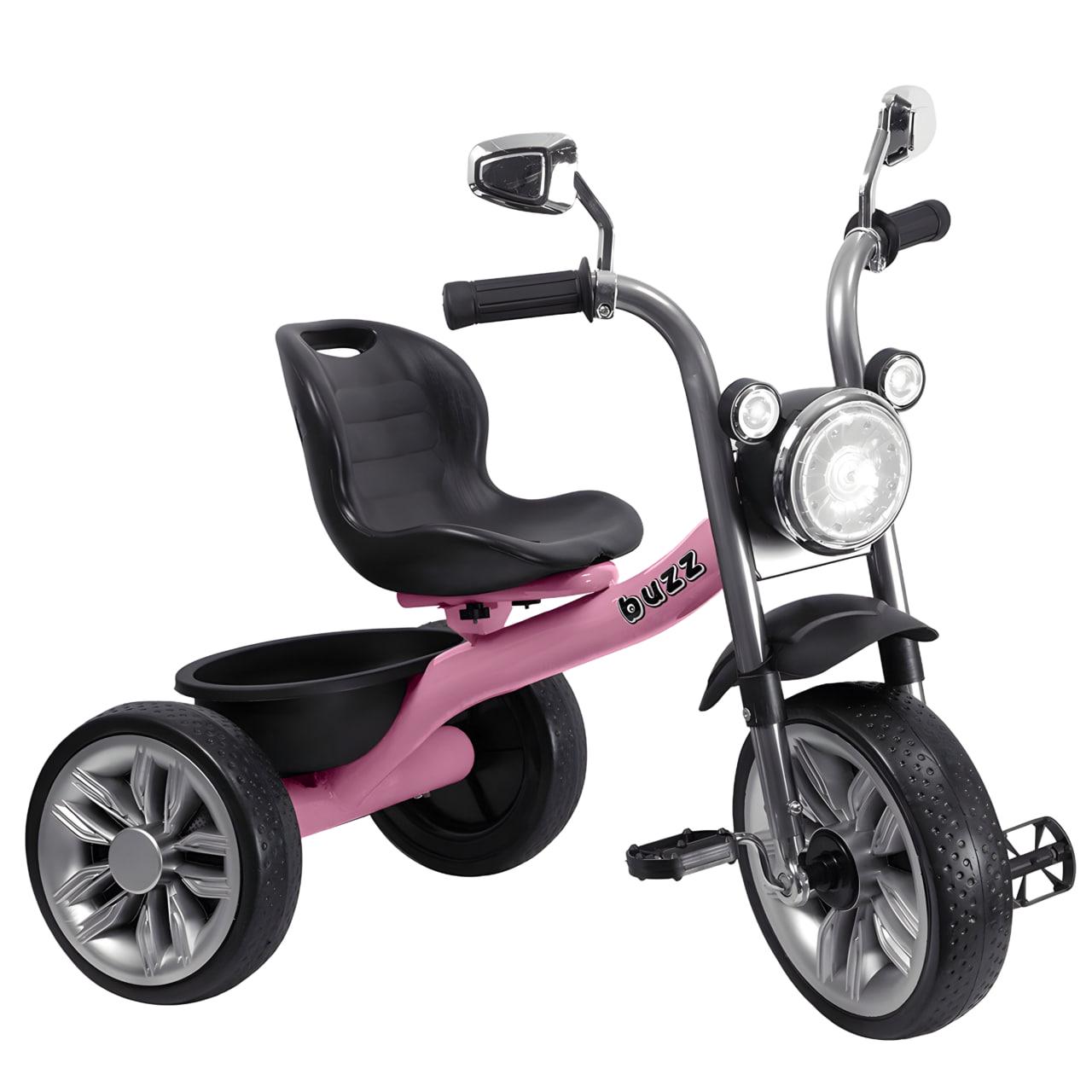 Велосипед триколісний TILLY BUZZ з кошиком Рожевий (T-325) - фото 1 Велосипед триколісний TILLY BUZZ з кошиком Рожевий (T-325) - фото 1