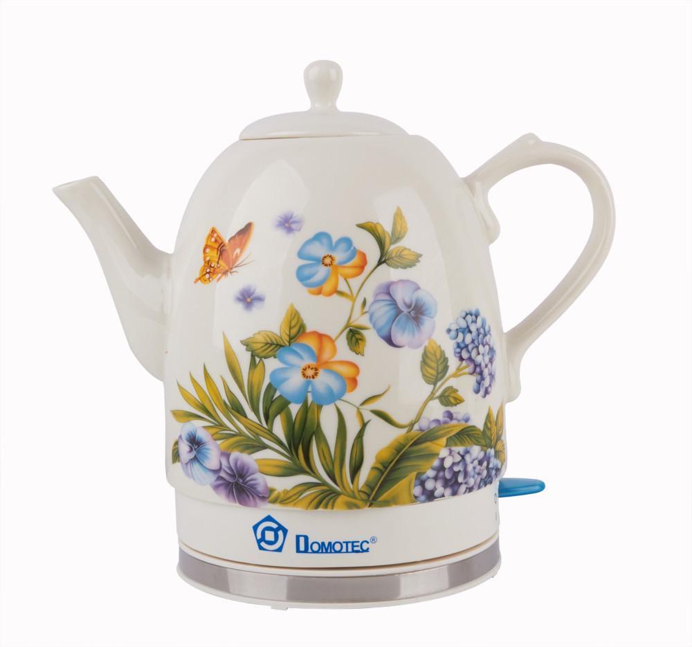 Чайник Domotec MS 5056 керамический 1,7 л 1500 Вт Белый