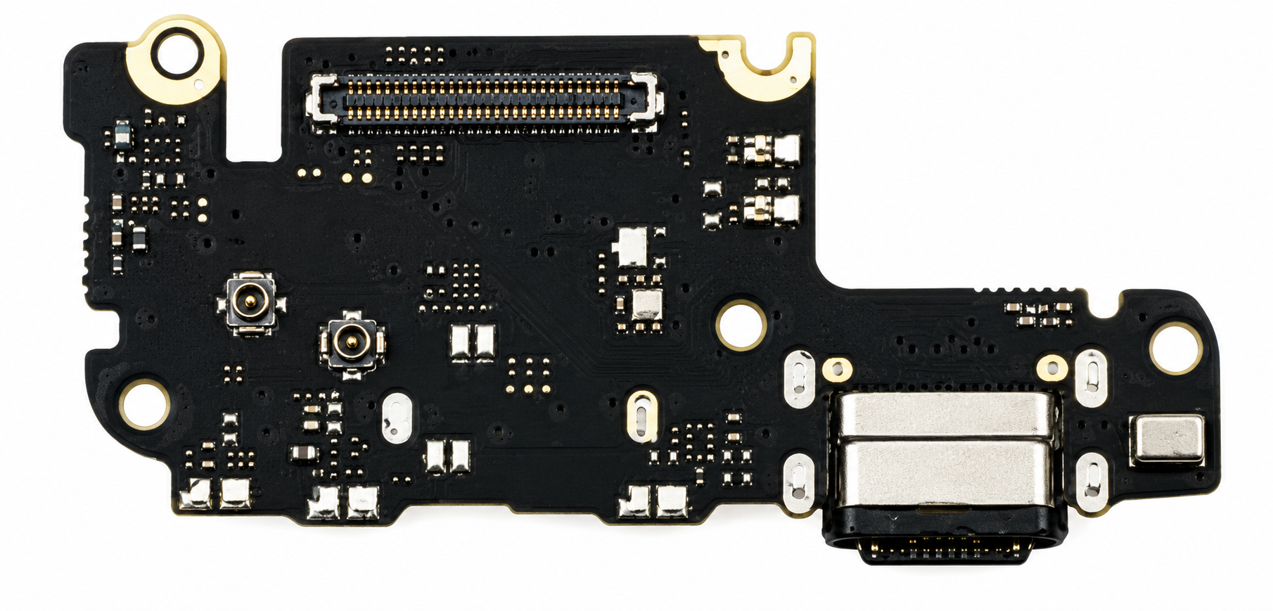 Плата нижняя для Xiaomi Mi 10T Pro 5G с разъемом зарядки/SIM-карты и микрофоном (29773211)