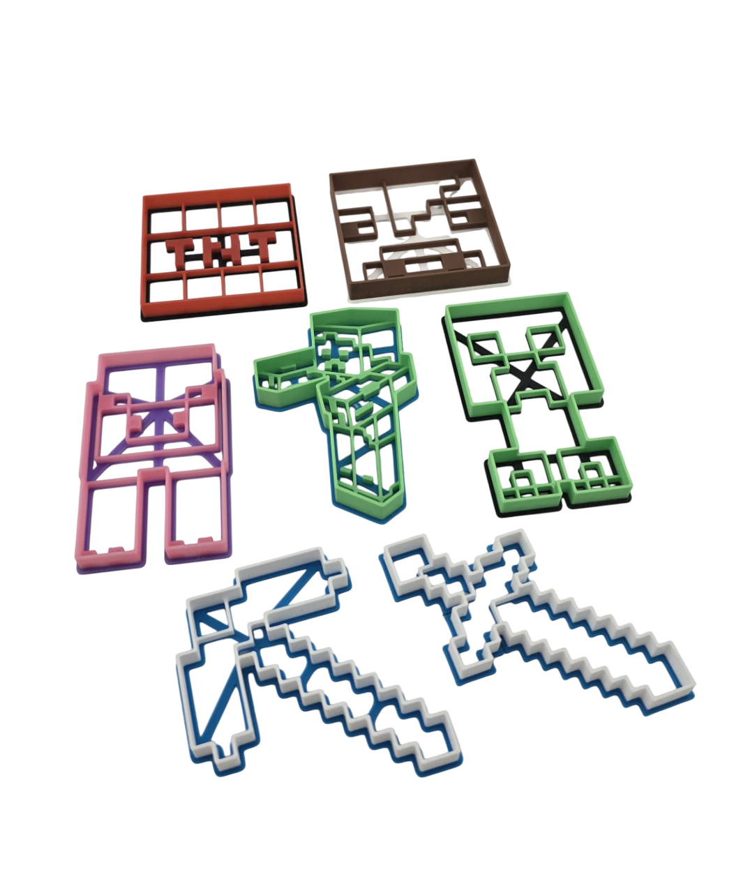 Формы для печенья Minecraft (0093)