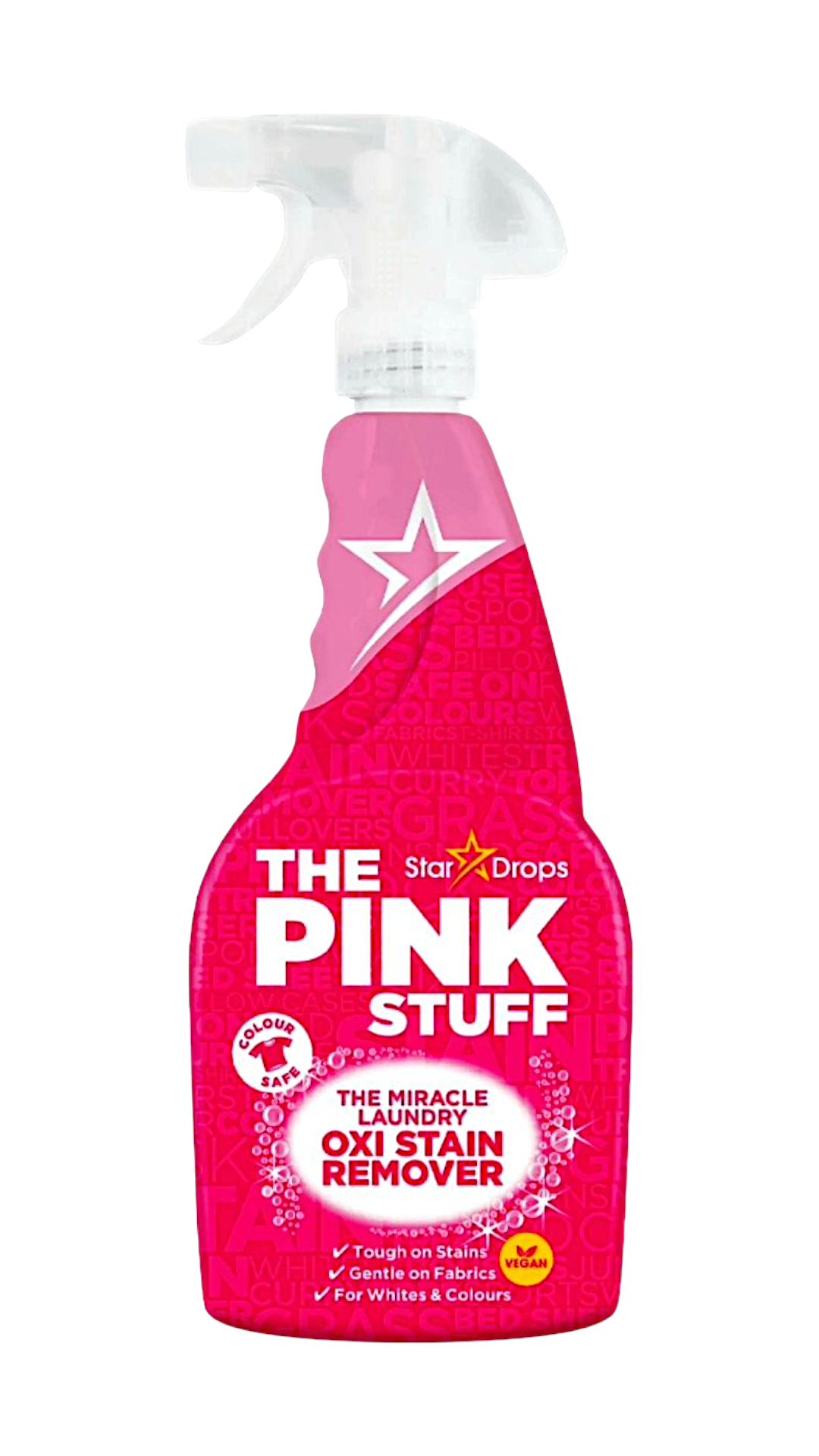 Плямовивідник-спрей для всіх типів тканин The Pink Stuff OXI Stain Remover 500 мл (820186)