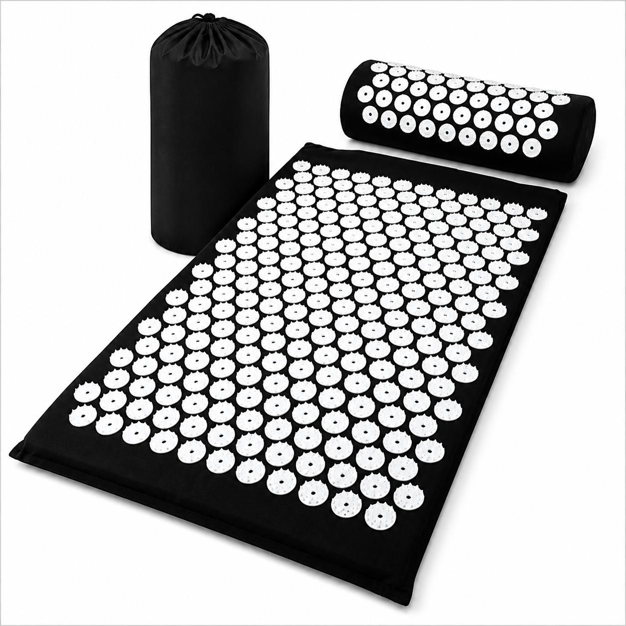 Массажный коврик для спины и шеи Acupressure Mat (KR MA654) Массажный коврик для спины и шеи Acupressure Mat (KR MA654)