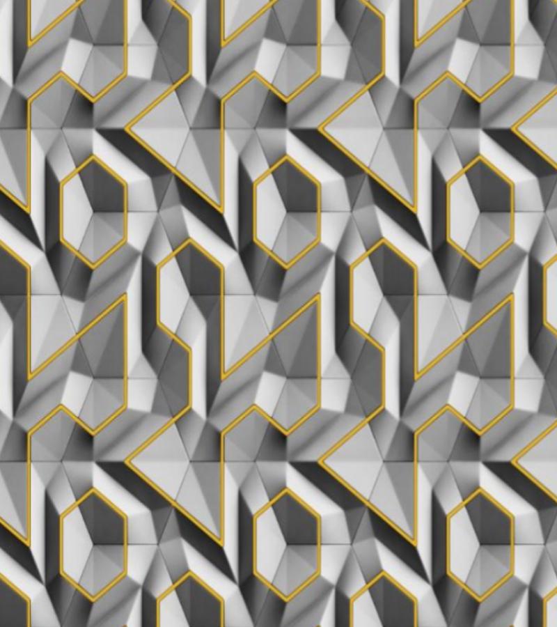 Панель декоративная самоклеящаяся для стен 600х300х2 мм Серый глянец (F69)