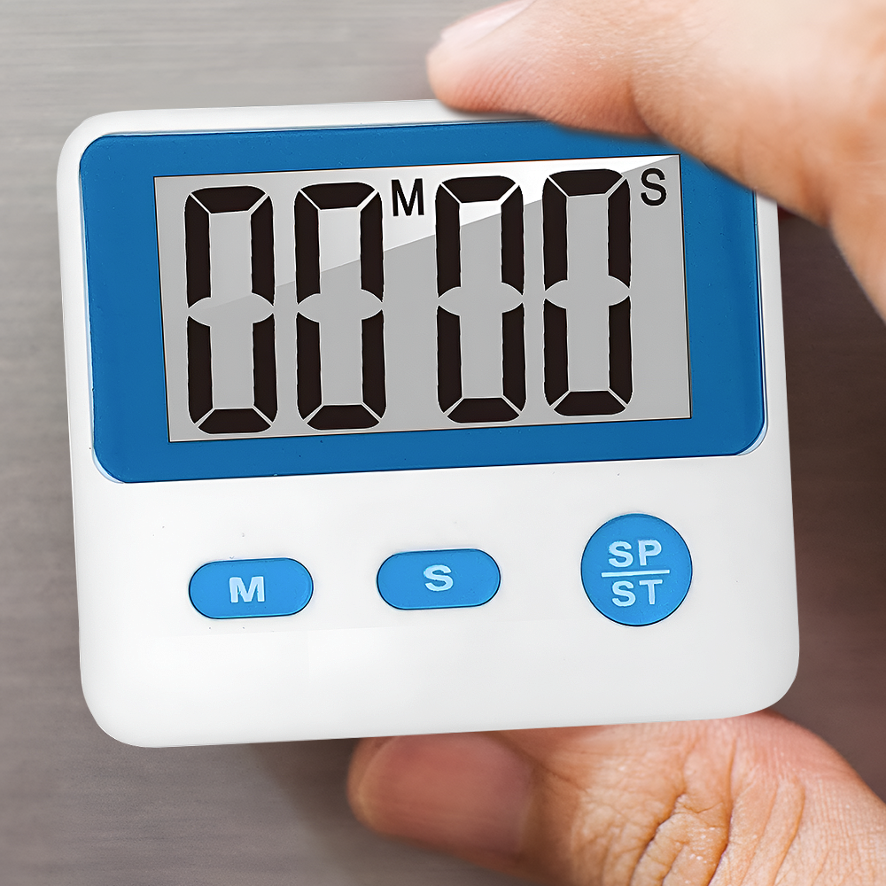 Таймер кухонный электронный Uchef TM-03 со звуковым сигналом Белый - фото 7 Таймер кухонный электронный Uchef TM-03 со звуковым сигналом Белый - фото 7