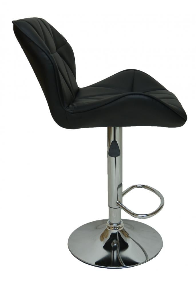 Барний стілець зі спинкою Bonro B-087 Чорний (3850) - фото 3