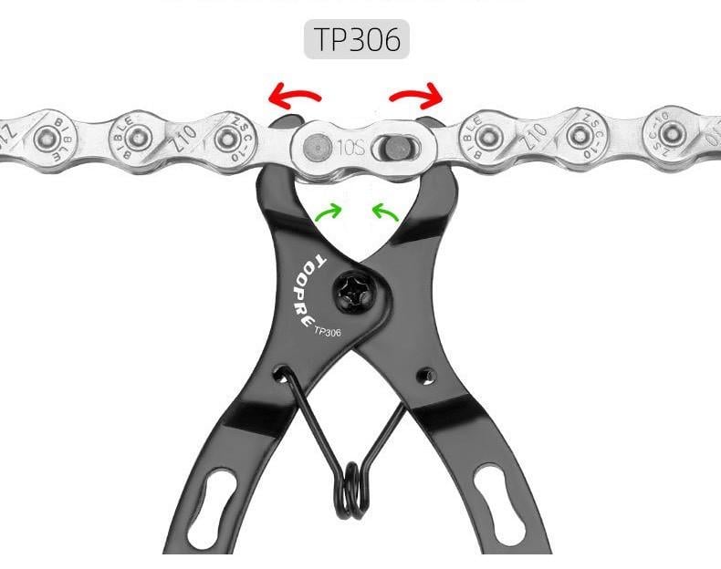 Пласкогубці для зняття та встановлення велосипедного ланцюга Toopre TP-306 - фото 4