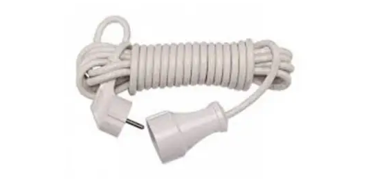 Удлинитель Sokol 1 розетка без заземления ПВС 2х1 мм2 20 м (7.5.1.166990)