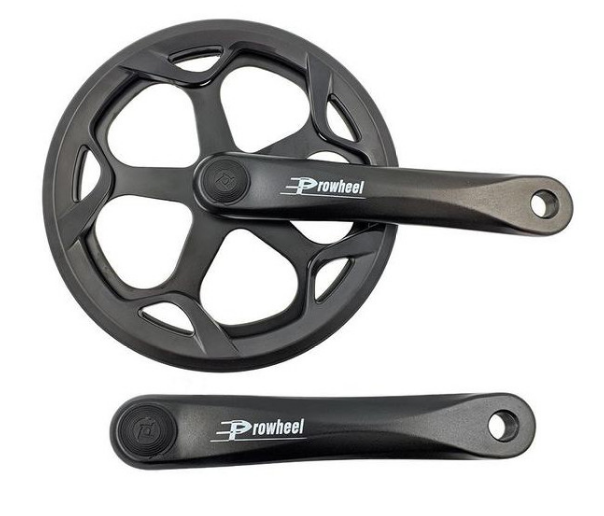Шатуни PROWHEEL FOLDING PRO-546P 46T 3/32" CITY алюміній квадрат 170 мм Чорний