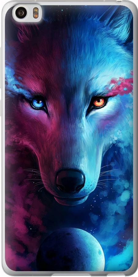 Чехол на Xiaomi Mi Note Арт-волк (3999u-102-42517)