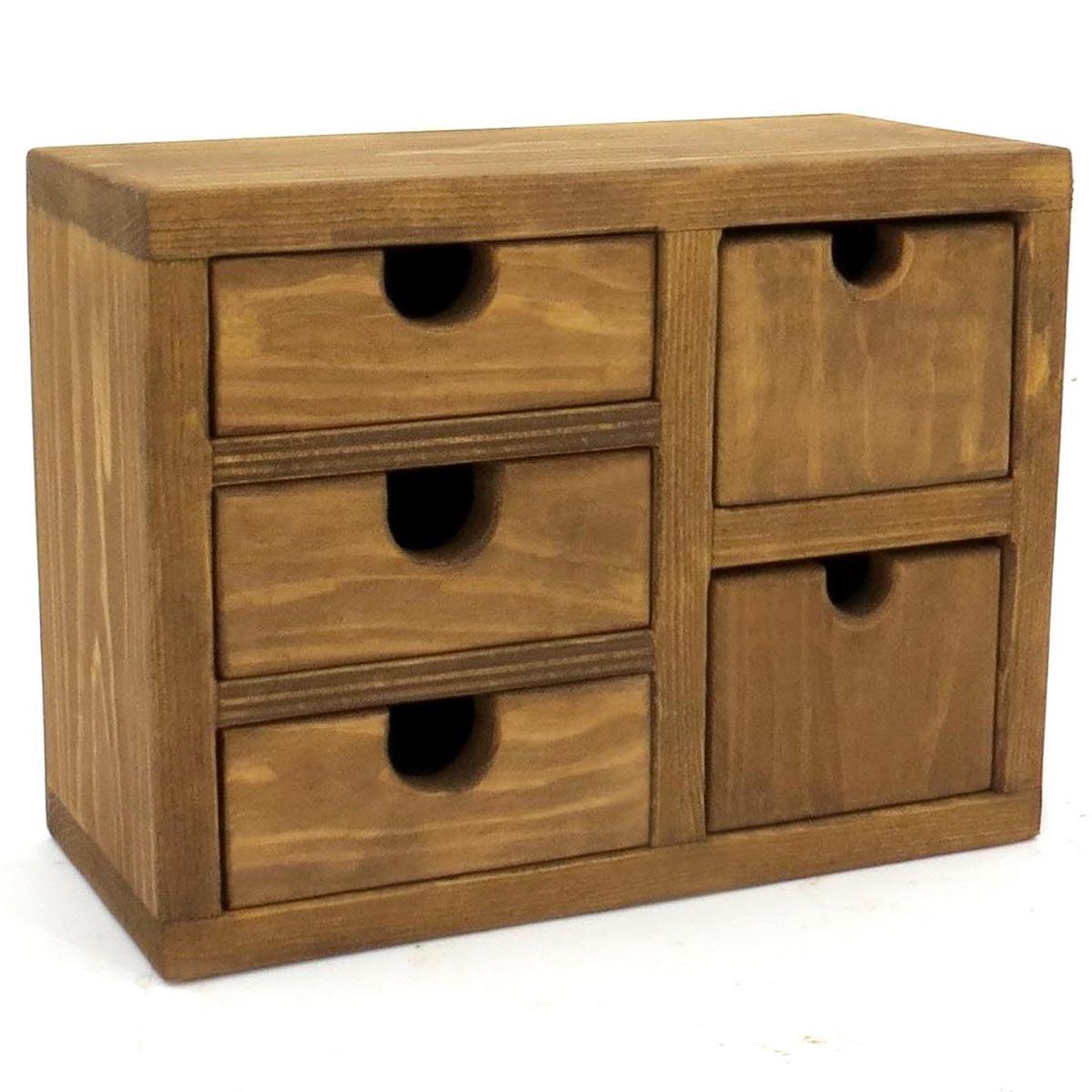 Мини-комод из дерева Берхала Мускат (МНК-008307)
