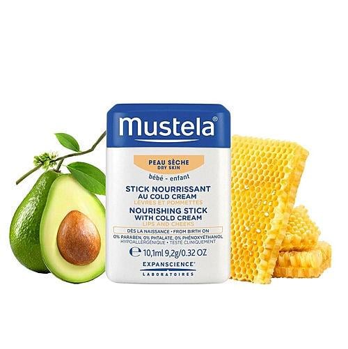 Стік живильний Mustela Bebe Nourishing Stick With Cold Cream для губ і обличчя з колд-кремом (2102917257)