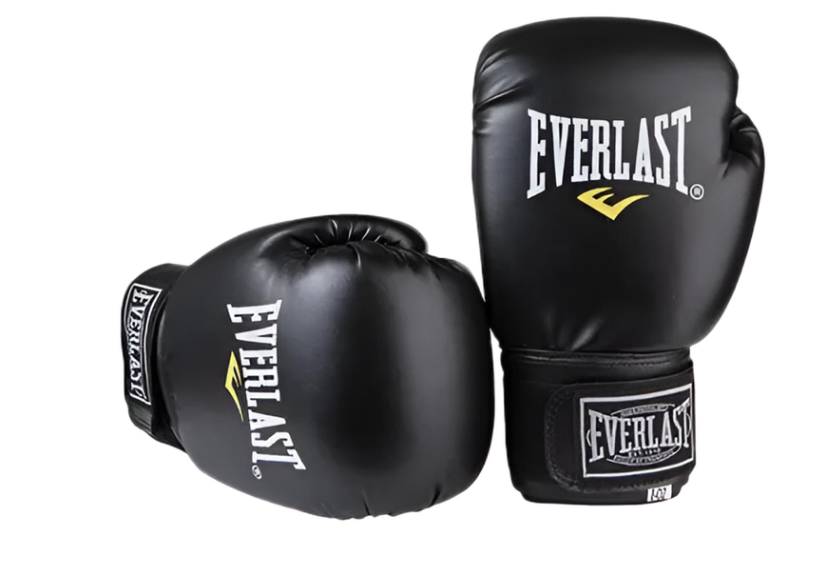 Боксерські рукавички Everlast 12 унцій 12 oz Чорний