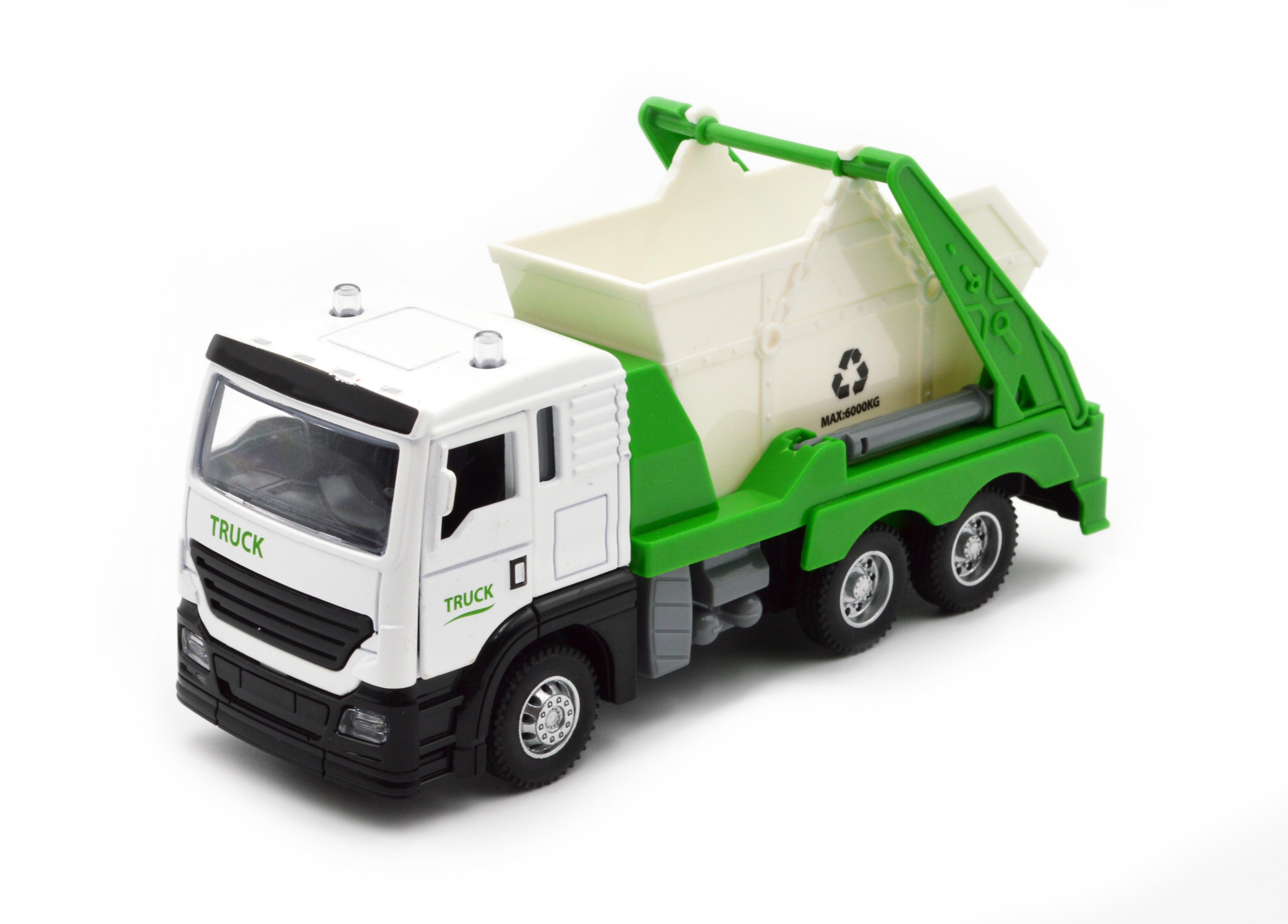 Сміттєвоз CLM 81K1 металева кабіна звук світло інерція