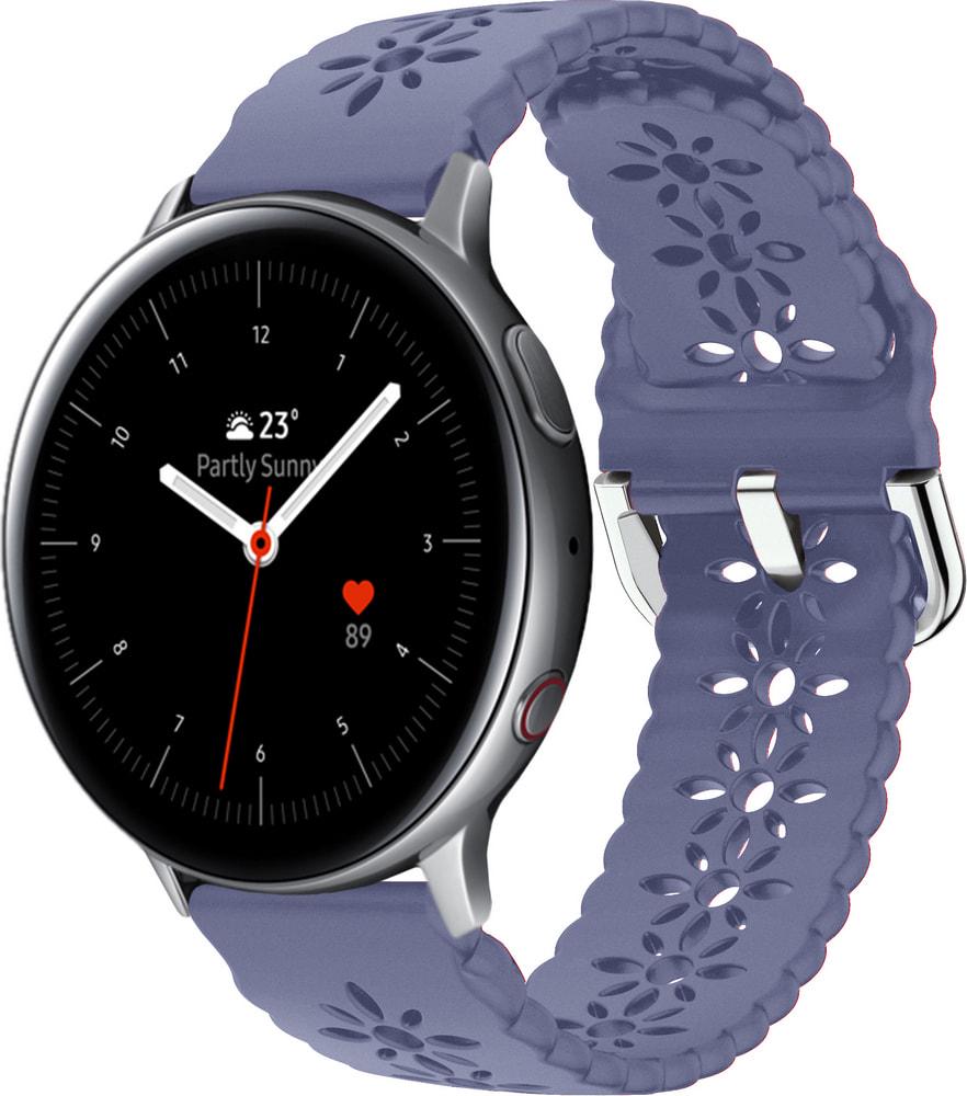 Ремешок Trase для Galaxy Watch Active 2 40/44 мм Gray/Blue (28863-6D)