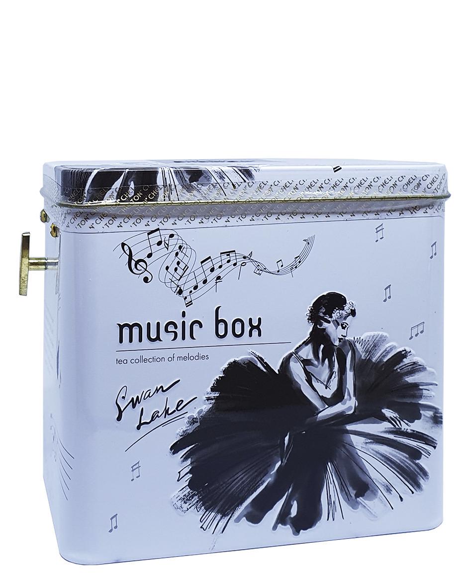 Чай черный Chelton Музыкальная шкатулка Лебединое озеро 100 г в металлической банке (54061)