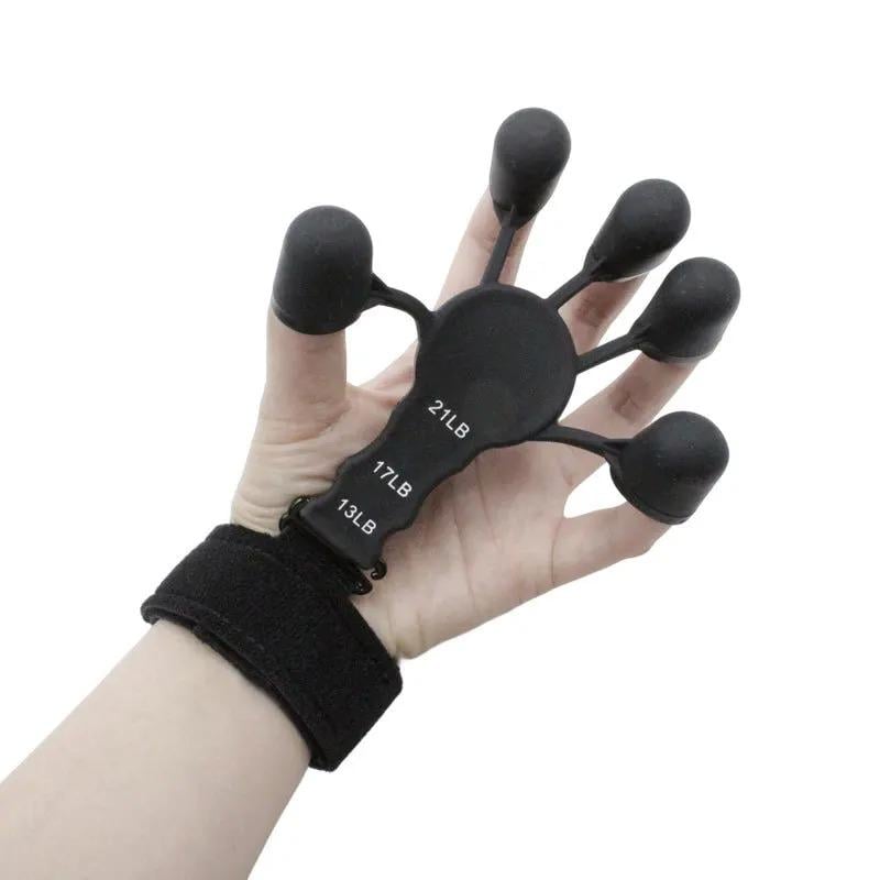 Тренажер для пальцев и рук Finger Gripper Clefers W46 с 6 уровнями нагрузки Black (5024486) Тренажер для пальцев и рук Finger Gripper Clefers W46 с 6 уровнями нагрузки Black (5024486)